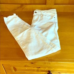 White jeans